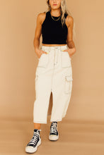 Load image into Gallery viewer, Precious Cargo Skirt (Ecru)