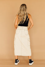 Load image into Gallery viewer, Precious Cargo Skirt (Ecru)