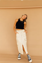 Load image into Gallery viewer, Precious Cargo Skirt (Ecru)