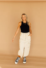 Load image into Gallery viewer, Precious Cargo Skirt (Ecru)