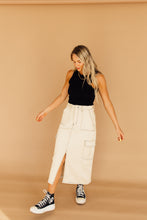 Load image into Gallery viewer, Precious Cargo Skirt (Ecru)