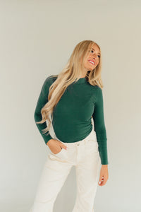 The Rickie Top FREE PEOPLE (Evergreen)