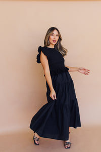 Coastal Cowgirl Dress (Black)