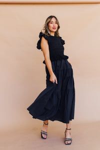Coastal Cowgirl Dress (Black)