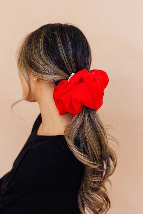 Jumbo Scrunchie (KAXI) Red