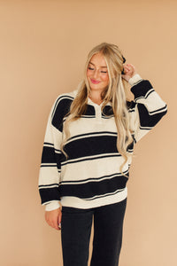 Pretty in Polo Sweater
