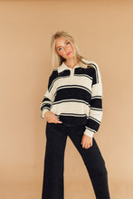 Load image into Gallery viewer, Pretty in Polo Sweater