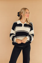 Load image into Gallery viewer, Pretty in Polo Sweater