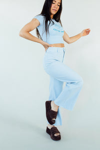 Grin & Flare It Pants (Blue)