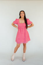 Load image into Gallery viewer, Talk About Texture Dress (Pink)