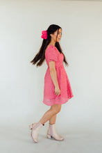Load image into Gallery viewer, Talk About Texture Dress (Pink)