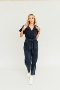 Hot Girl Jumpsuit (Black) *XS-L*