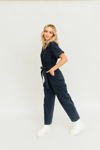 Hot Girl Jumpsuit (Black) *XS-L*