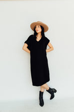 Load image into Gallery viewer, Little Black Sweater Dress