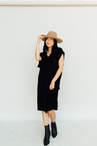 Little Black Sweater Dress