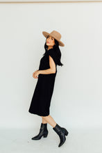 Load image into Gallery viewer, Little Black Sweater Dress