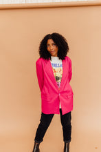 Load image into Gallery viewer, Fuchsia for Life Blazer