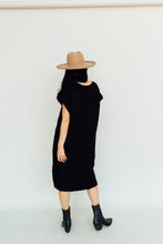 Load image into Gallery viewer, Little Black Sweater Dress