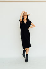 Load image into Gallery viewer, Little Black Sweater Dress