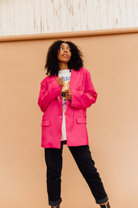 Fuchsia for Life Blazer