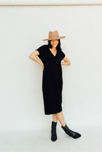 Load image into Gallery viewer, Little Black Sweater Dress