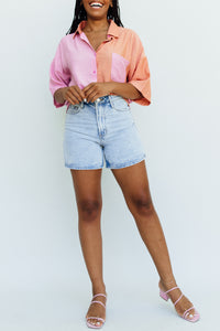 Where Have You Been Shorts (Light Wash) *XS-L*
