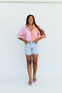 Where Have You Been Shorts (Light Wash) *XS-L*