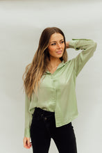 Load image into Gallery viewer, Seen in Green Top *XS-L*