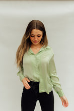 Load image into Gallery viewer, Seen in Green Top *XS-L*