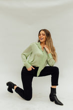 Load image into Gallery viewer, Seen in Green Top *XS-L*