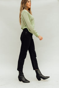 Little Black Jeans (crisscross) *RESTOCKED*