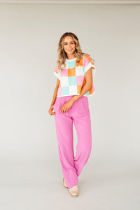Stuck on Pink Trousers