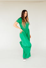 Load image into Gallery viewer, Go With The Flow Jumpsuit (Green)