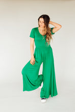 Load image into Gallery viewer, Go With The Flow Jumpsuit (Green)