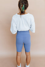 Load image into Gallery viewer, Bae Biker Shorts *RESTOCKED* (blue)