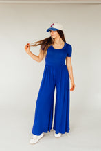 Load image into Gallery viewer, Go With The Flow Jumpsuit (Blue)