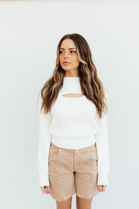Split Decision Top (White)