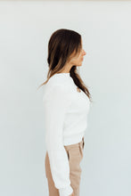 Load image into Gallery viewer, Split Decision Top (White)