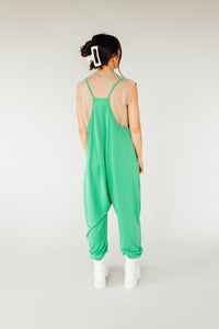 Electric Feel Jumpsuit (Green) *RESTOCKED*
