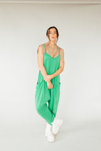 Load image into Gallery viewer, Electric Feel Jumpsuit (Green) *RESTOCKED*