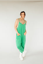 Load image into Gallery viewer, Electric Feel Jumpsuit (Green) *RESTOCKED*