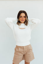 Load image into Gallery viewer, Split Decision Top (White)
