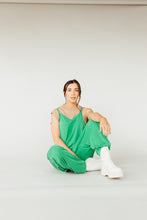 Load image into Gallery viewer, Electric Feel Jumpsuit (Green) *RESTOCKED*