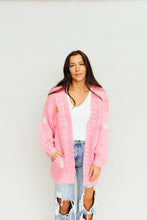 Load image into Gallery viewer, Flower Feign Cardigan