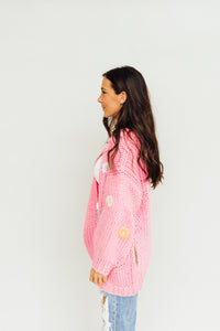 Flower Feign Cardigan