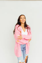 Load image into Gallery viewer, Flower Feign Cardigan