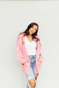 Flower Feign Cardigan