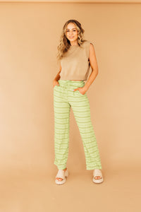 Bubble Gum Pop Pants (green)