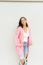 Load image into Gallery viewer, Flower Feign Cardigan