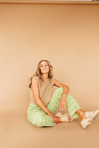 Bubble Gum Pop Pants (green)